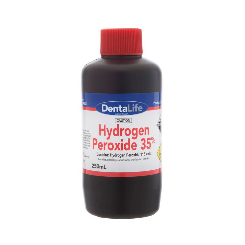 Dentalife Hydrogen Peroxide 35 250ml Mayfair Dental Supplies 