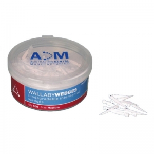 ADM Wallaby Plastic Wedges - Box of 500