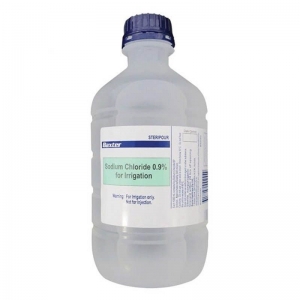 Baxter Sodium Chloride 0.9% Irrigation Bottles - 1 Litre - Saline