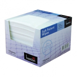 Bastion Soft Multipurpose Dry Wipes 30cm x 33 cm - Box of 100