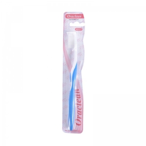 Oraclean Soft Toothbrushes - Blue - Pack of 12