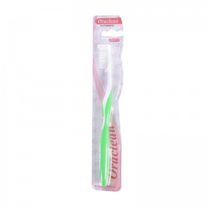 Oraclean Soft Toothbrushes - Green - Pack of 12