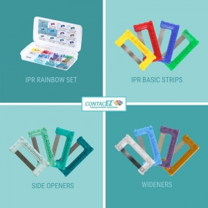 ContacEZ IPR Rainbow Intro Kit - 24 IPR Strips