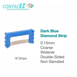 ContacEZ Dark Blue Double-Sided Widener Coarse 0.15mm - Pack of 16