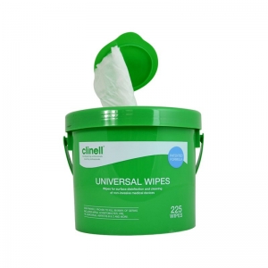 Clinell Universal Disinfectant Wipes - Bucket of 225