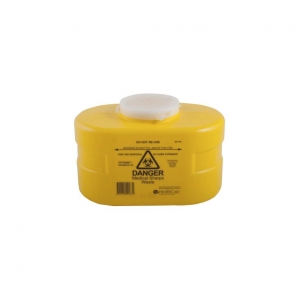 3L Fittank Snap-Lock Sharps Container