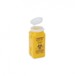 1.4L Fittank Snap-Lock Sharps Container