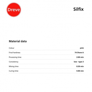 Dreve Silfix Embedding Material for Denture Processing - 4 x 50ml