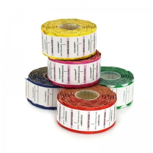 Meditrax Process Indicator Batch Labels - White - Roll of 700