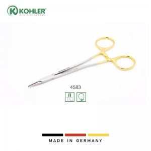 Kohler Needle Holders with TC, MICROVASCULAR 14 cm Extremely Delicate