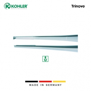 Kohler TRINOVO Surgical Tissue Pliers Micro Straight 15cm