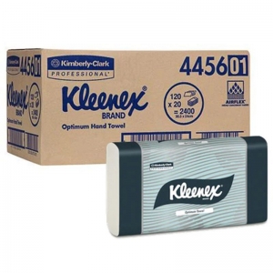 Kleenex 4456 Optimum Hand Towel 30.5cm x 24cm - Carton of 20 x 120 Sheets