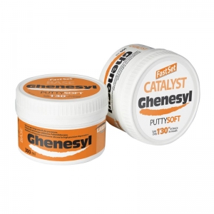 Ghenesyl Soft Putty Fast Set 25Micron - Base 300g and Catalyst 300g