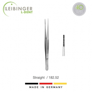 Leibinger Straight Semken Tweezers 15cm