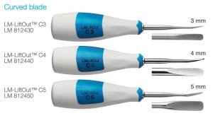 LM C3 Blue LiftOut Curved Luxator 3mm