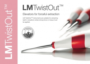 LM TwistOut Red Curved Luxator C3 - 3mm