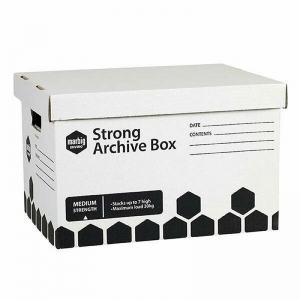 Marbig Strong Archiving Boxes  - Carton of 20
