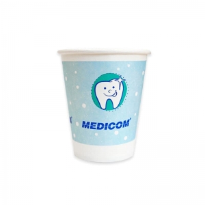 Medicom Paper Cups 200ml - Box of 1000
