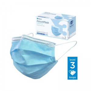 Medicom Premium Level 3 Earloop Blue Masks - Box of 50