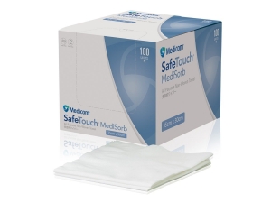 Medisorb Low Lint Soft Dry Wipes - Small - Box of 100