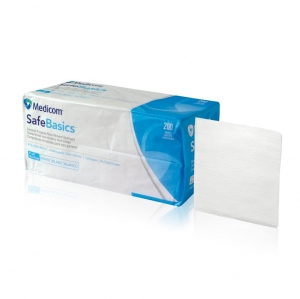Medicom Non-Woven Cotton Gauze 4 ply 10cm x 10cm - Pack of 200