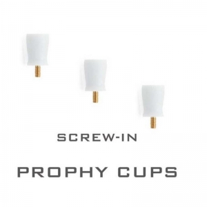 Mayfair White Latex Prophy Cups (Screw Type) - Box of 100