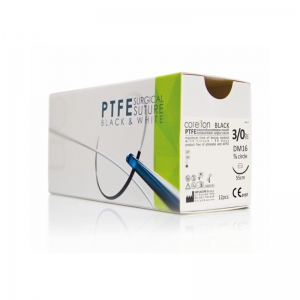 Coreflon PTFE Sutures 3-0 - 1-2 Circle Taper Cut 19mm - Box of 12