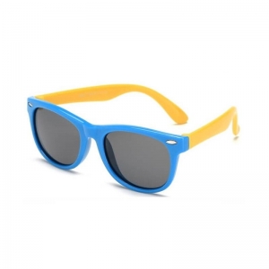 Kids Sunglasses - Blue - Yellow