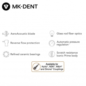 MK Dent Prime Line (NSK Type) High Speed 25W Power Head LED (HP21NL)