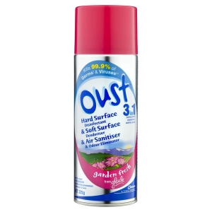 Oust 3 in 1 Air Freshener and Surface Disinfectant Garden Scent