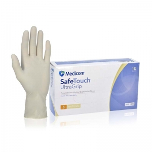Medicom Ultra Grip Latex Gloves - Carton of 10 x 100 Gloves