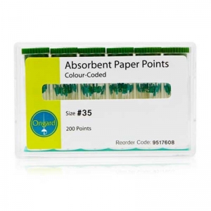Ongard Paper Points Colour Coded .04 Taper - Box of 60