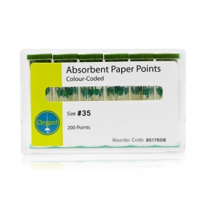 Ongard Paper Points Colour Coded - Box of 200