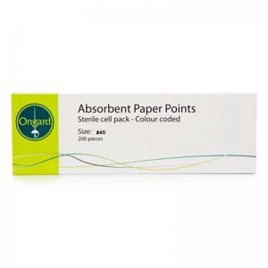 Ongard Paper Points Sterile Cell Pack - Pack of 200