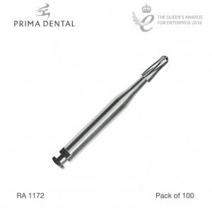 Prima Dental TC Debonding Bur RA 1172 - 016  (8 Flutes) / Pack of 100