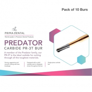 Predator (PR-3T) Crown Cutter Bur - Pack of 10 - #012