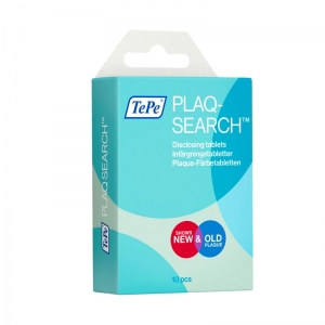 TePe PlaqSearch Discoloration Tablets - Box of 10 Tablets