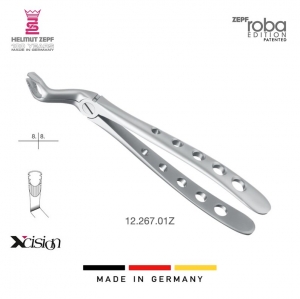 Helmut Zepf Fig.67A Upper Wizzies Forcep - Roba Edition By Dr. Beck
